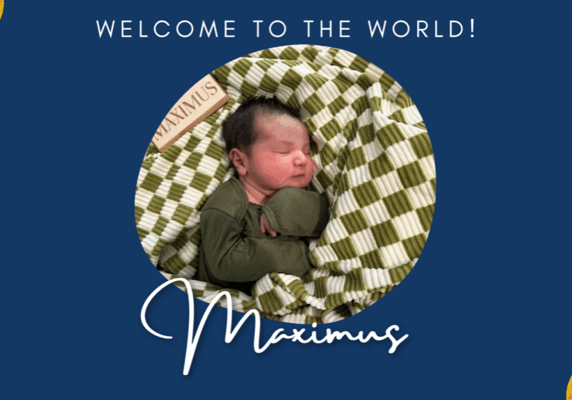 Blue-Abstract-Shape-Baby-Announcement-Instagram-Post